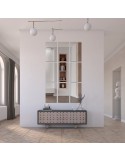 Set ukrasnih pravokutnih zrcalnih pločica - 20x25