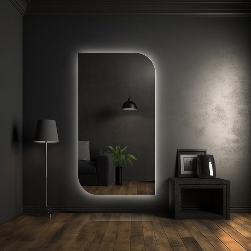 Ogledalo nepravilnog oblika sa pozadinskim osvjetljenjem - LED TEAR