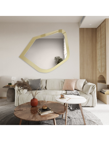 Dekorativno ogledalo na ornamentalnom staklu Master Flex - PRISTAL