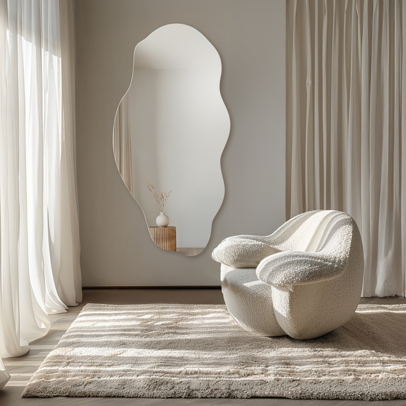 Ukrasno ogledalo organskog oblika - LOLIT