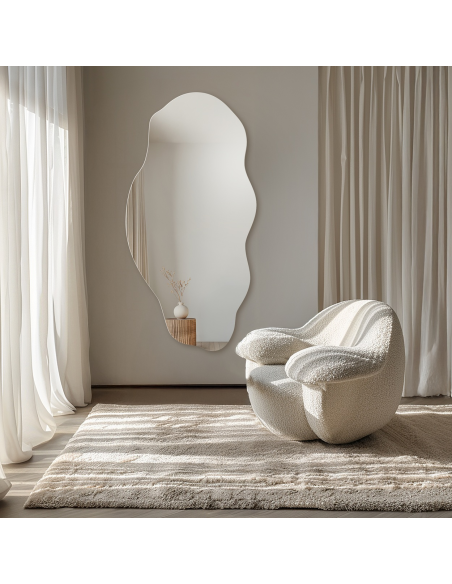 Ukrasno ogledalo organskog oblika - LOLIT