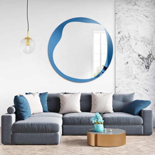 Nepravilno plavo ogledalo - ICY BLUE
