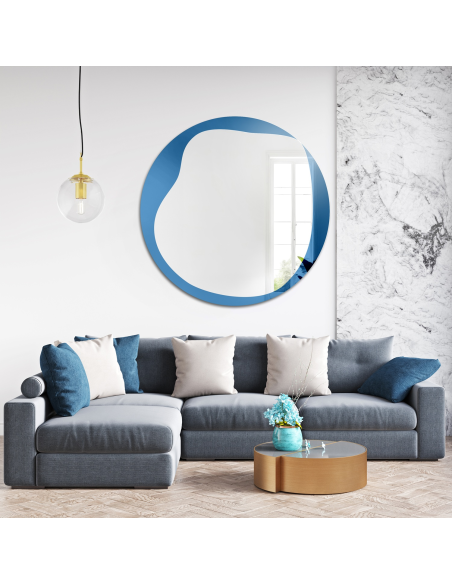 Nepravilno plavo ogledalo - ICY BLUE