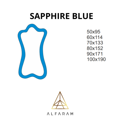 Nepravilno plavo ogledalo - SAPPHIRE BLUE