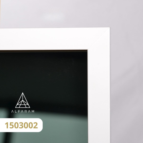 Ogledalo za potkrovlje s muntins - NORDI - boja okvira po izboru