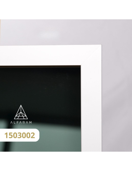 Ogledalo za potkrovlje s muntins - NORDI - boja okvira po izboru