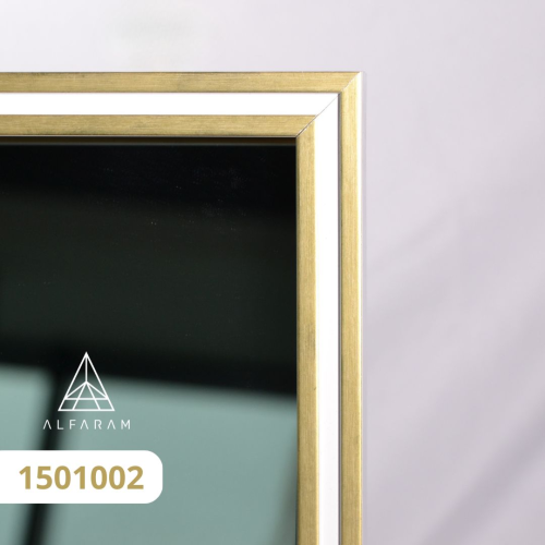 Ogledalo u nježnom, ukrasnom drvenom okviru - 1501 - boja okvira po izboru