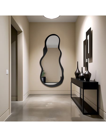 Ogledalo nepravilnog oblika u MDF okviru - RISOL U OKVIRU