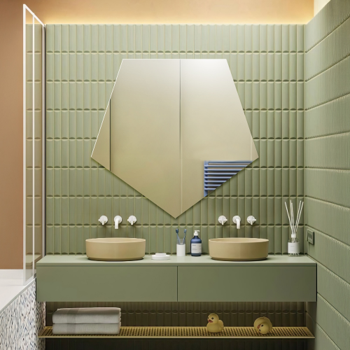 Ogledalo geometrijskog oblika – PENTA