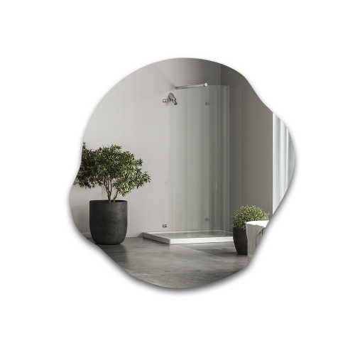 Ukrasno ogledalo organskog oblika - CYRKON