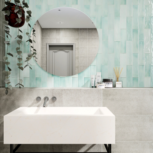 Okruglo polirano kupaonsko ogledalo - KRUG