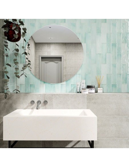 Okruglo polirano kupaonsko ogledalo - KRUG