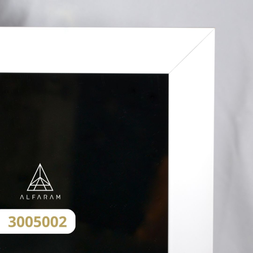 Duplo stojeće ogledalo u crnom okviru - ARIS - boja okvira po izboru