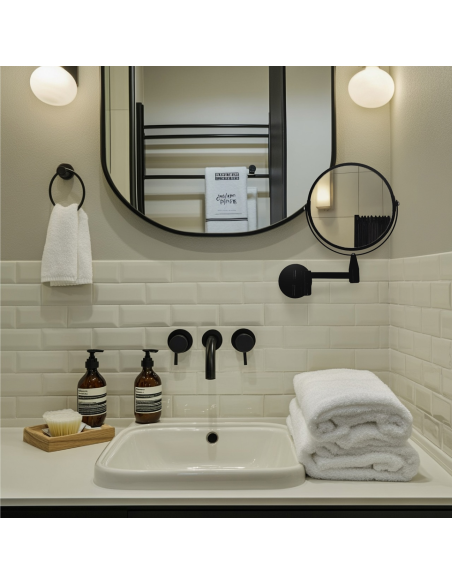 Crno povećalo zoom kozmetičko ogledalo - DARK ZOOM