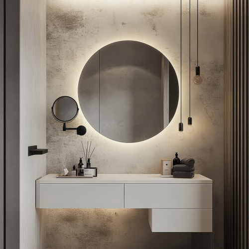 Crno povećalo zoom kozmetičko ogledalo - DARK ZOOM