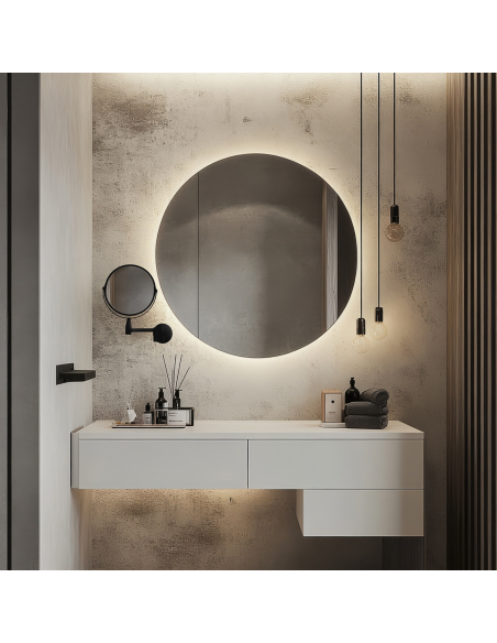 Crno povećalo zoom kozmetičko ogledalo - DARK ZOOM