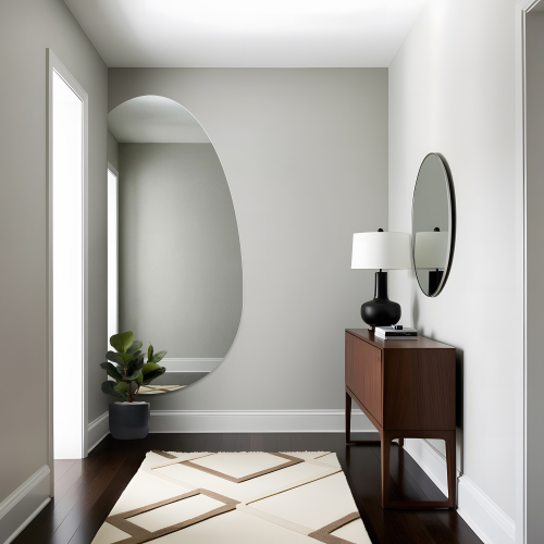 Ogledalo organskog oblika – TURMALIN