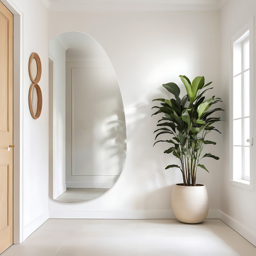 Ogledalo organskog oblika – TURMALIN