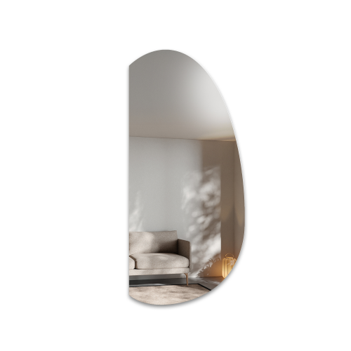 Ogledalo organskog oblika – TURMALIN