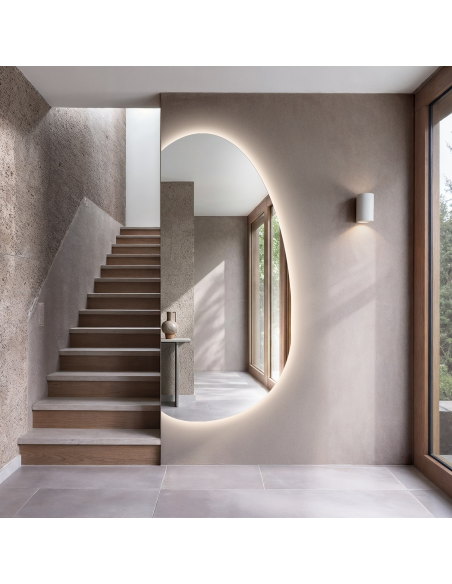 Ogledalo organskog oblika i pozadinskog osvjetljenja – TURMALIN LED