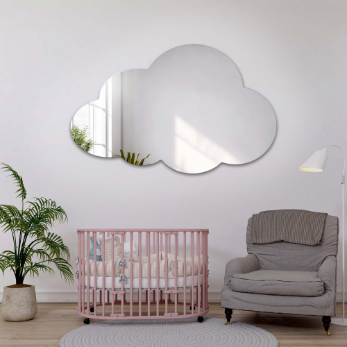 Ogledalo za dječju sobu u obliku oblaka – CLOUD