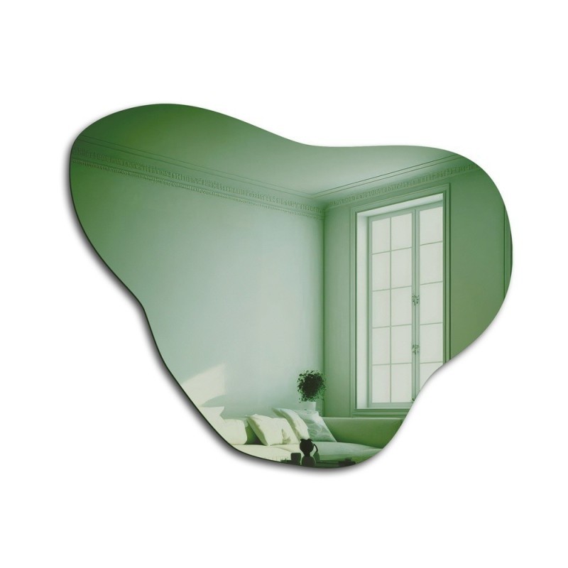 Nepravilno zeleno ogledalo - EMERALD GREEN