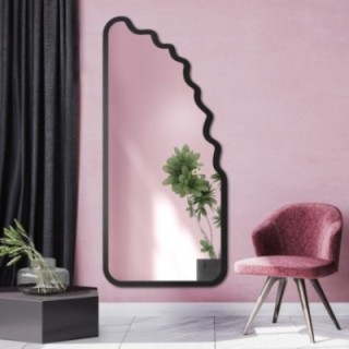 Nepravilno ogledalo u MDF okviru - BLOBS FLUX