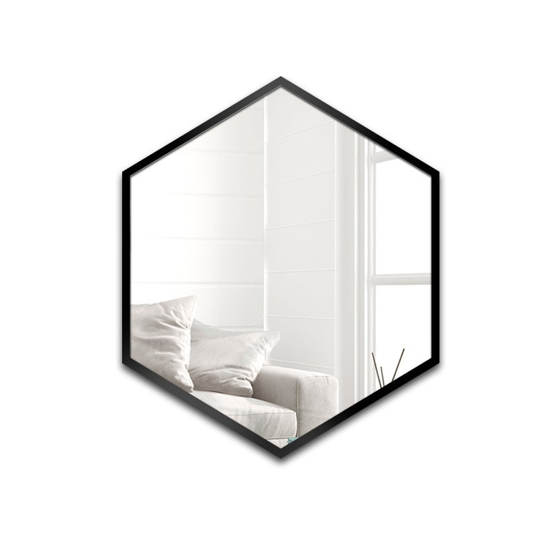 Ogledalo geometrijskog oblika u okviru - HEXA U OKVIRU