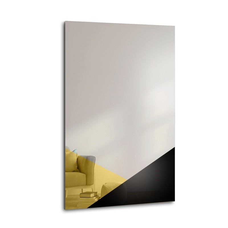 Veliko ukrasno ogledalo šarene površine - LISA