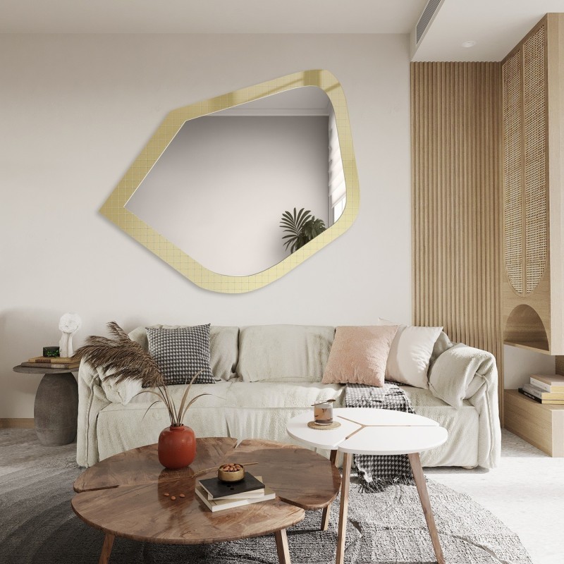 Dekorativno ogledalo na ornamentalnom staklu Master Flex - LUXORA PRISTAL