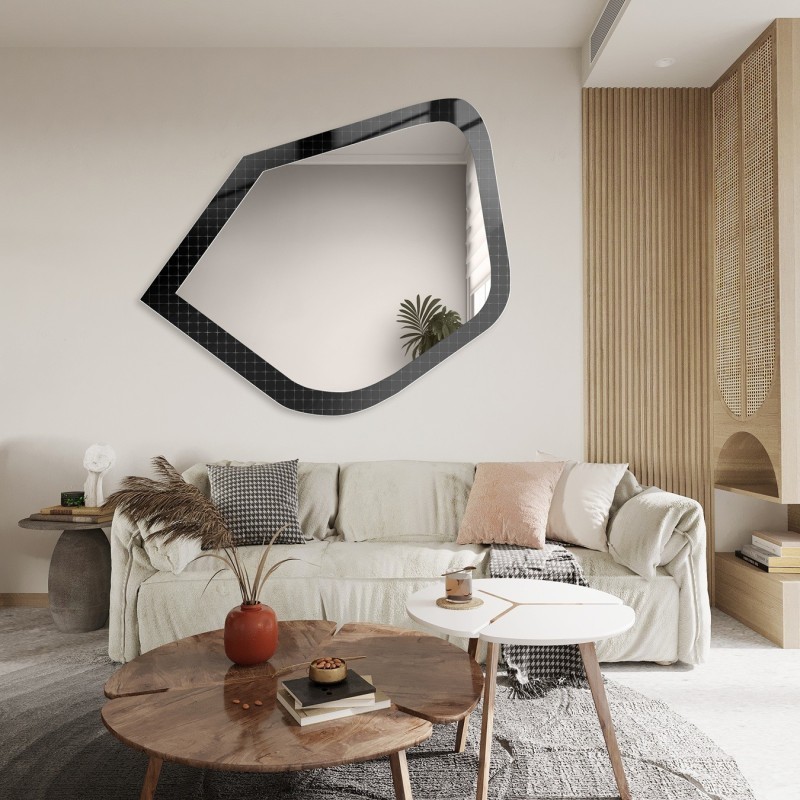 Dekorativno ogledalo na ornamentalnom staklu Master Flex - LUXORA PRISTAL