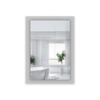 Dekorativno pravokutno ogledalo na ornamentalnom staklu Master Point - LUXORA SOLEIL