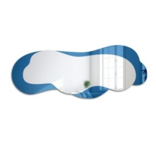 Nepravilno plavo ogledalo - SKYLINE BLUE