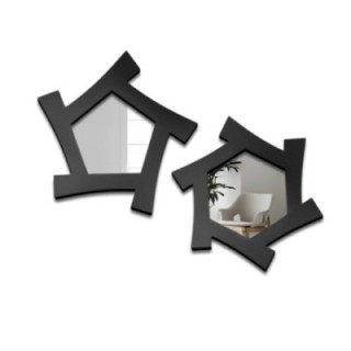 Set ukrasnih ogledala u MDF okviru - SENS - boja okvira po izboru