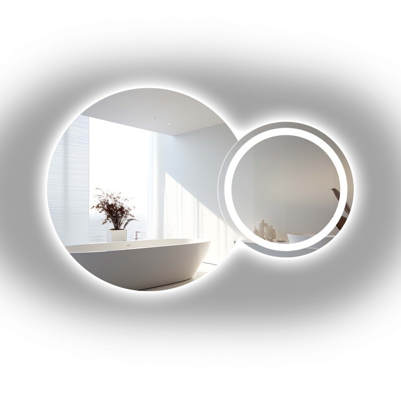 Set kupaonskih ogledala s pozadinskim osvjetljenjem - ASTERIA LED