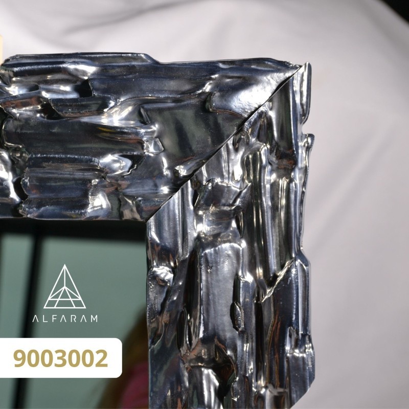 Elegantno zidno ogledalo u srebrnom okviru s antiknom ogledalom – CLAUDE SILVER