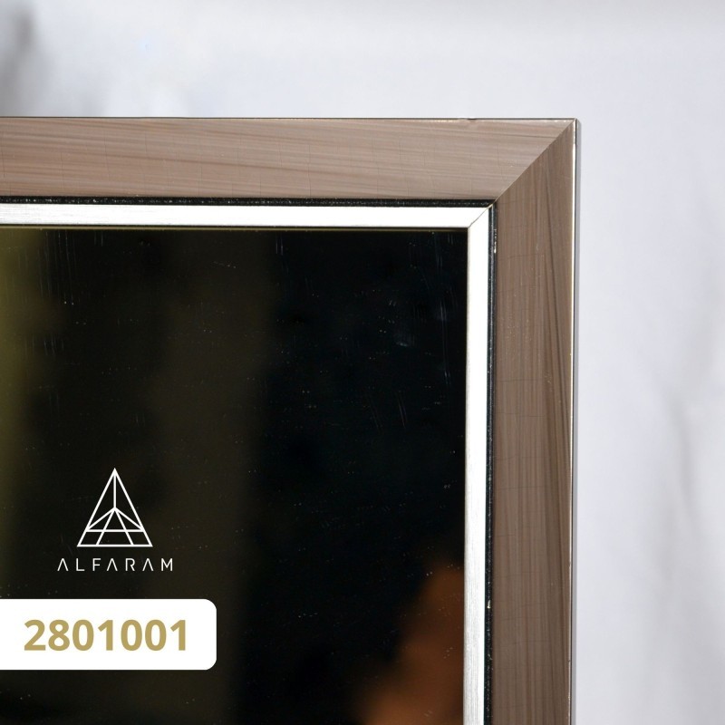 Ogledalo u nježnom, ukrasnom drvenom okviru - 2801 - boja okvira po izboru