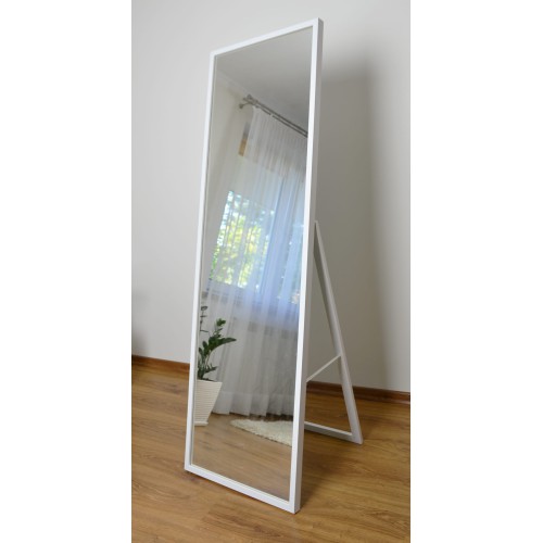 Samostojeće ogledalo za garderobu u tankom drvenom okviru - 3005 - boja okvira po izboru