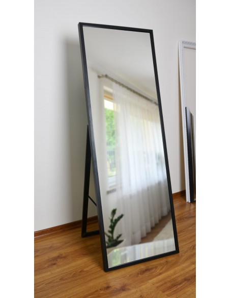 Samostojeće ogledalo za garderobu u tankom drvenom okviru - 3005 - boja okvira po izboru